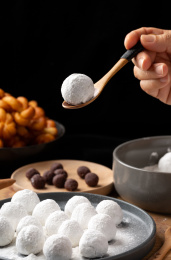 手工制作汤圆