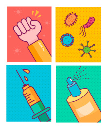 重拳出击抗病毒四要素