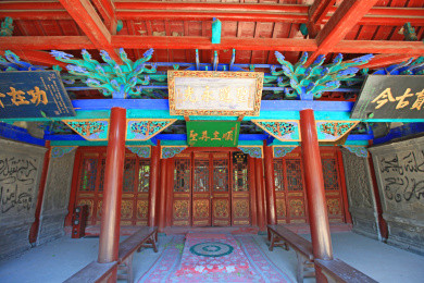 黑龙江齐齐哈尔卜奎清真寺礼拜殿