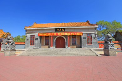 黑龙江齐齐哈尔大乘寺大门