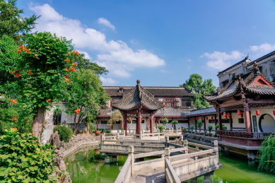 中国湖北省襄阳市米芾的米公祠