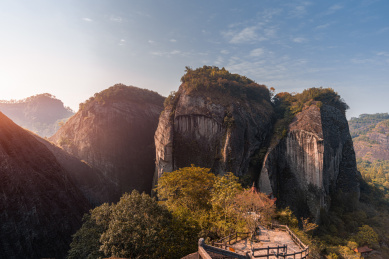福建省武夷山天游峰风光