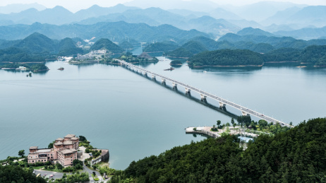 中国浙江杭州淳安千岛湖大桥
