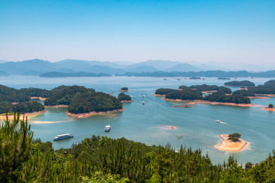 中国浙江省淳安县千岛湖