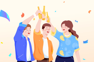 庆祝活动矢量插画