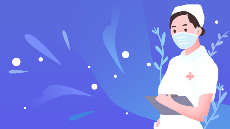 戴口罩的女护士