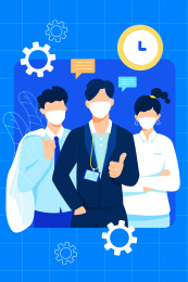 招聘工作矢量插画