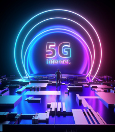 互联网未来5G科技灯光霓虹特效