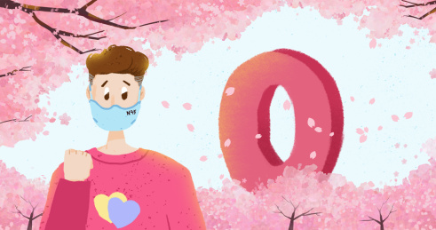 樱花树下的人和武汉实现0新增