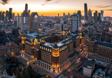 天津丽思卡尔顿酒店全景