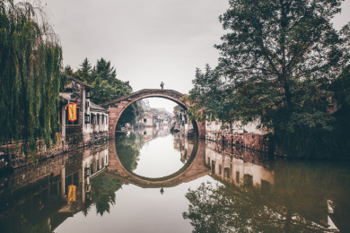 浙江南浔水乡石桥