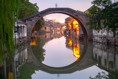 浙江南浔水乡石桥