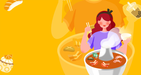 横版美食类banner