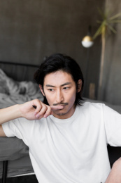 在家办公的商务人士