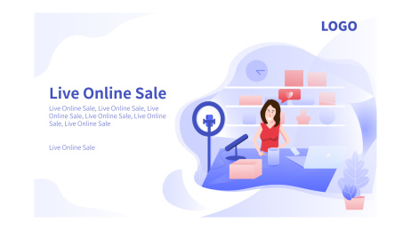 在线直播带货销售