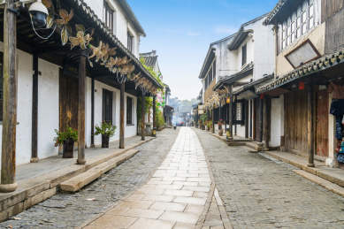 中国苏州周庄古镇
