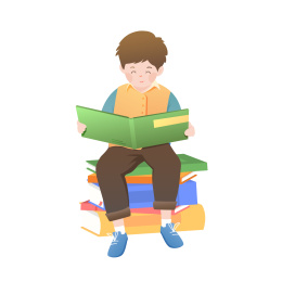 儿童教育矢量插画