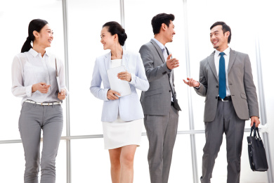 成功的商务人士