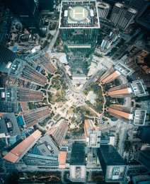 南宁某小区航拍图