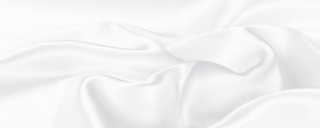 白色丝绸背景素材