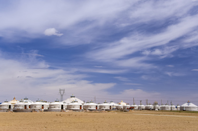 中国内蒙古巴彦淖尔温根塔拉草原旅游区