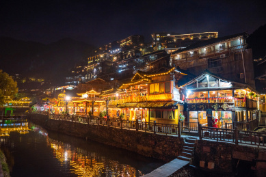 西江千户苗寨夜景