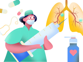 抵抗疫情的护士