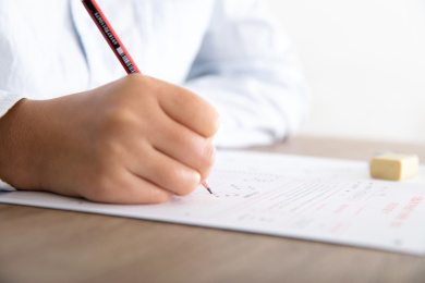 中国考生涂写答题卡