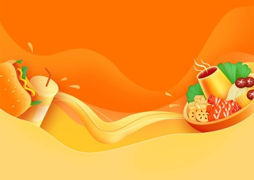 火锅热狗奶茶美食运营素材图