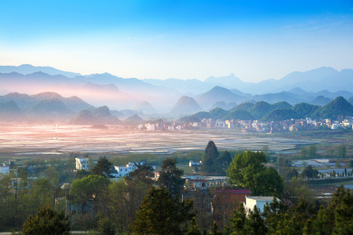 中国湖南永州宁远县十里画廊