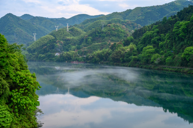 中国湖南省郴州市小东江风景区风光