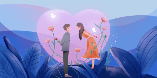 情人节情侣互送礼物