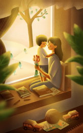 温馨家庭母亲节