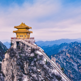 河南洛阳老君山金殿