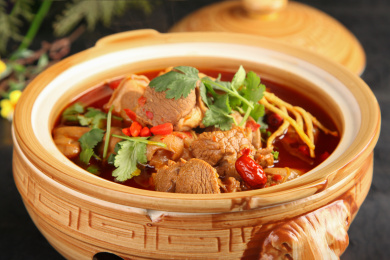 中餐美食-热菜-红焖羊肉