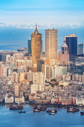 中国澳门城市风光