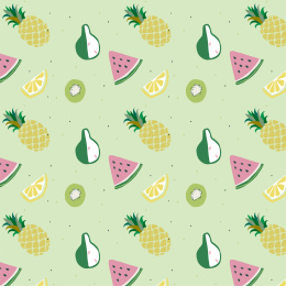 矢量水果插画背景