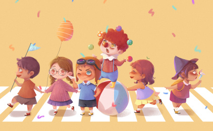 六个小朋友过六一