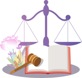 民法典概念矢量插画