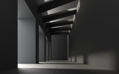 3D立体空间概念创意图