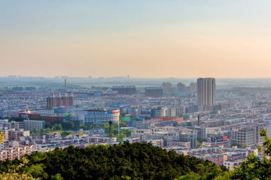 中国辽宁铁岭龙首山风光