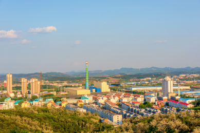 中国辽宁铁岭龙首山风光