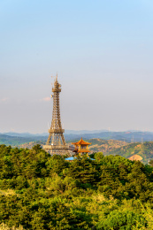 中国辽宁铁岭龙首山风光