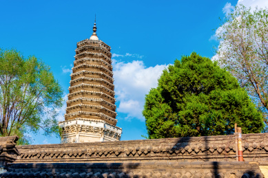 中国辽宁铁岭龙首山风光