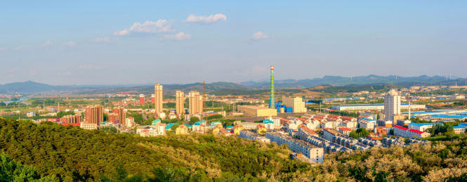 中国辽宁铁岭龙首山风光