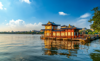 杭州西湖自然景观