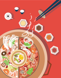 吃一口陷入火锅的热情