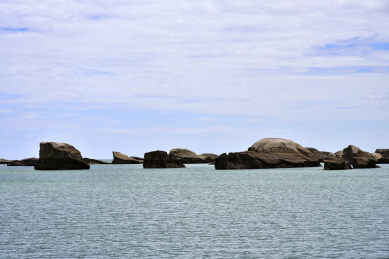 中国青海省大柴旦镇乌素特水上雅丹地质公园