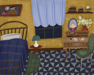 欧力爷爷的卧室