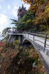 安徽省九华山群山风光